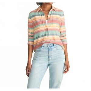 NEW FAHERTY legend sweater shirt in sunset canyon